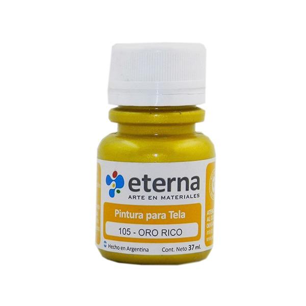 Distribuidora ORFEI - Catálogo | PINTURA P/TELA ETERNA 37ML METAL TORNASOL  DORADO
