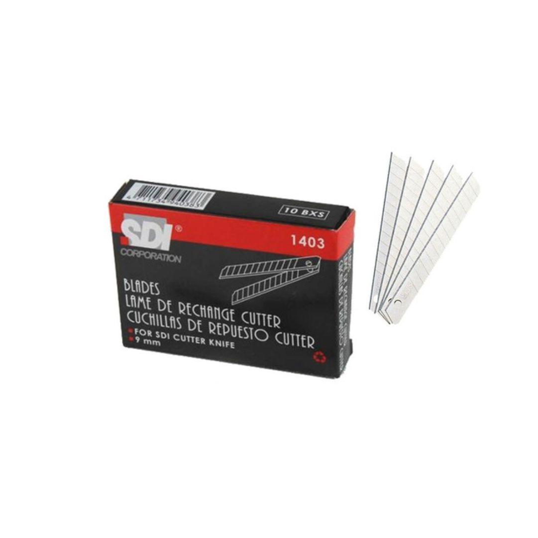 Distribuidora ORFEI - Catálogo | REPUESTO D/CUTTER 9MM SDI TUBO*10
