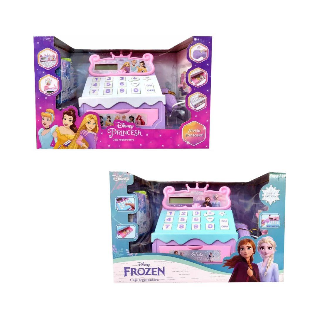 Distribuidora ORFEI Catalogo CAJA REGISTRADORA PRINCESAS FROZEN 30 19CM E CAJ